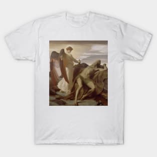 Elijah in the Wilderness by Frederic Leighton T-Shirt